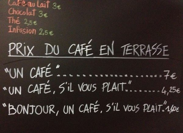 Prix du café